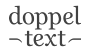 Doppeltext-Logo
